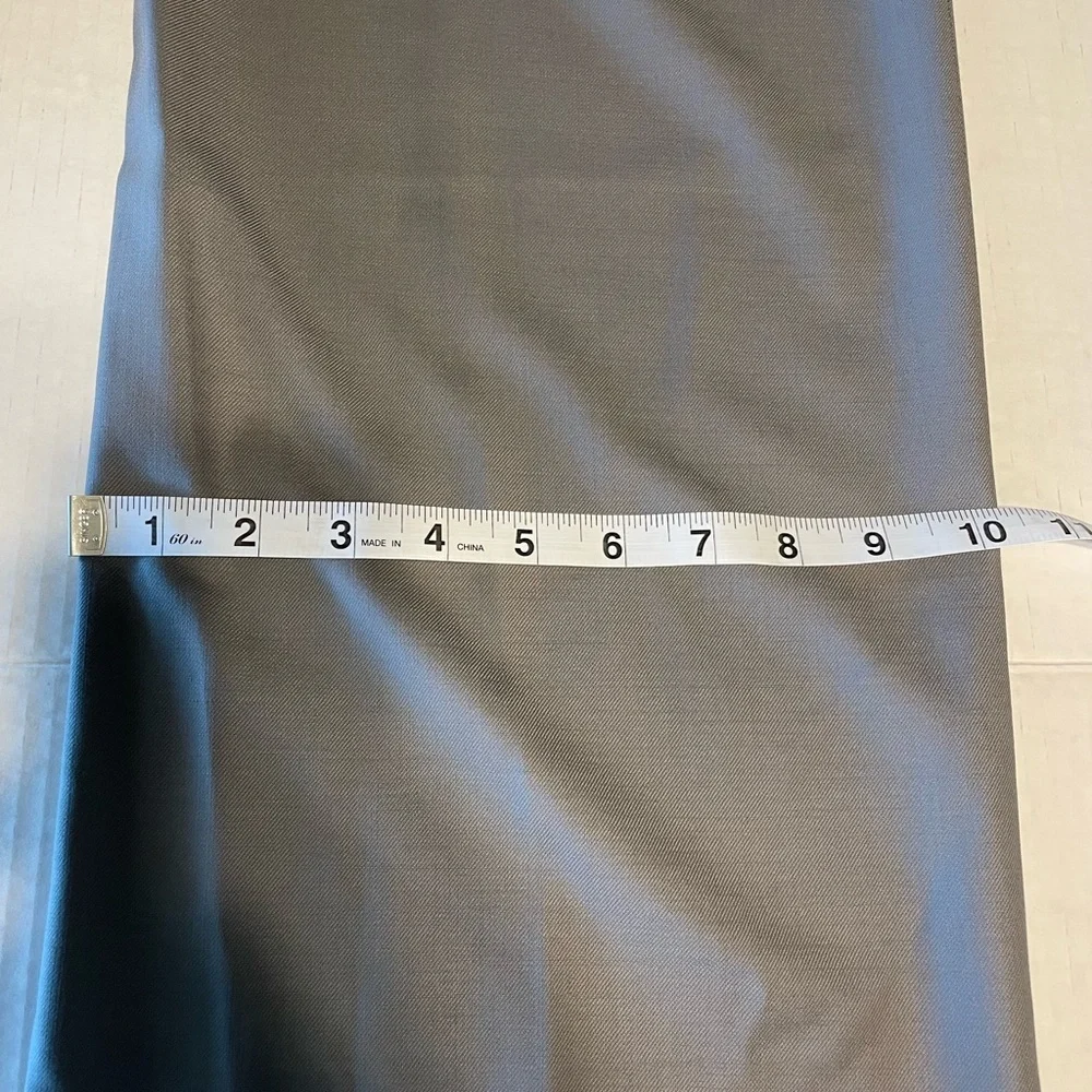 Giorgio Armani Trousers Dress Pants Gray Size 46 Career Business Designer EUC - Picture 12 of 14